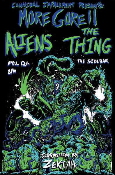 The Thing - Aliens Screen Printed Poster