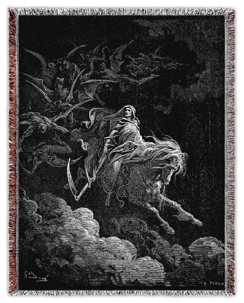 Death on the Pale Horse Blanket