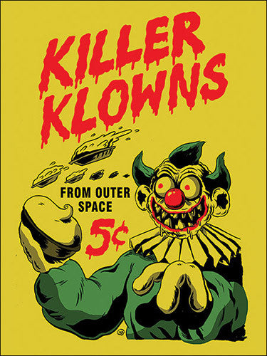 Killer Klowns From Outer Space Sticker