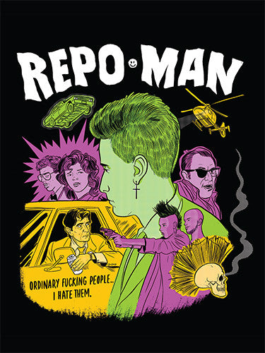 Repo Man Sticker