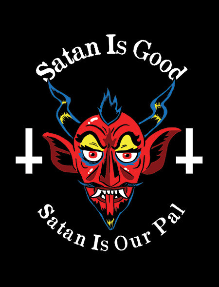 Satan is Good Sticker