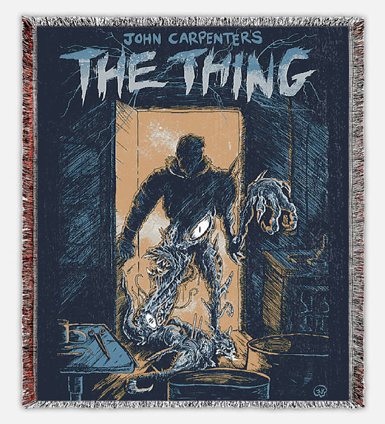 The Thing Woven Blanket