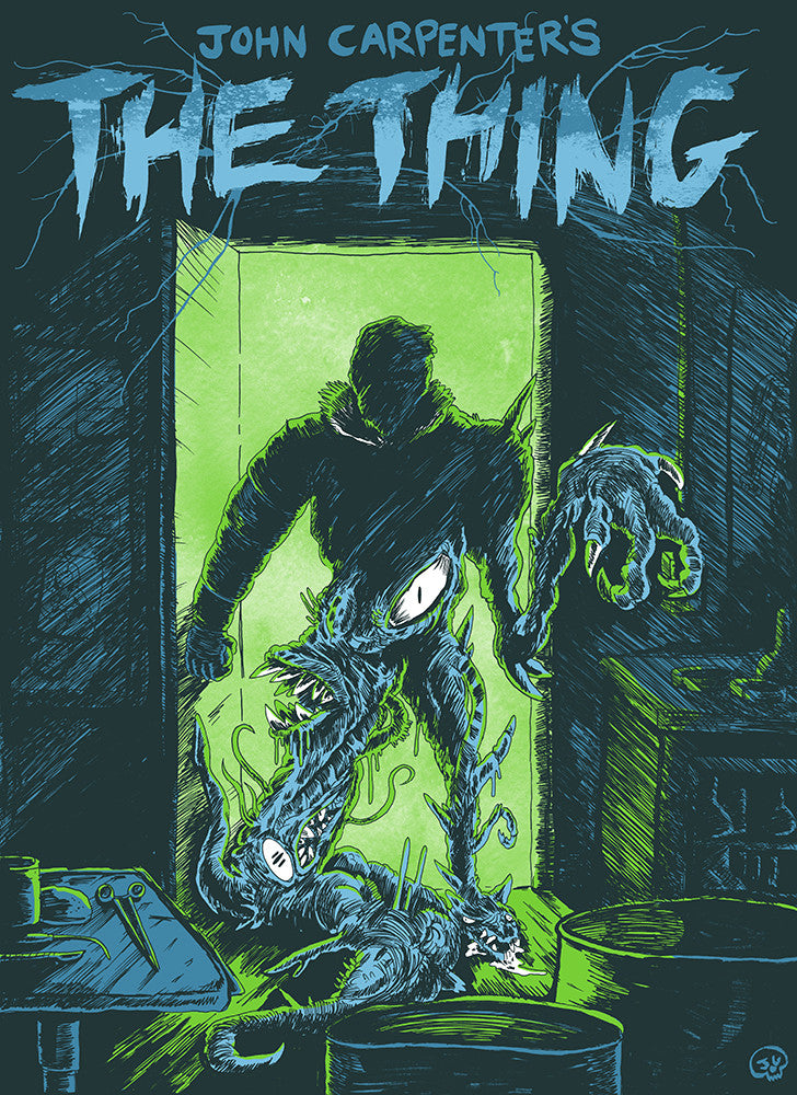 John Carpenter's The Thing Poster 2nd Edition