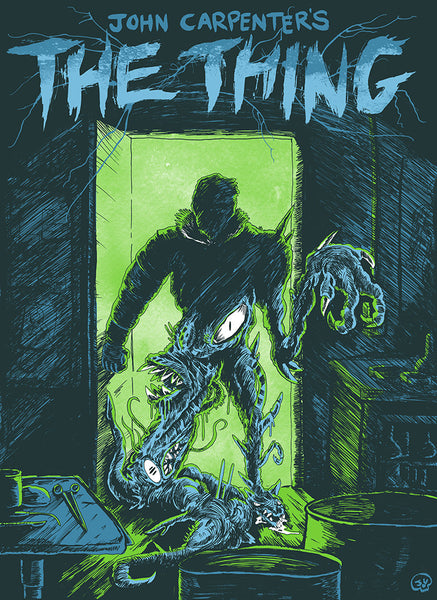 John Carpenter's The Thing Poster 2nd Edition