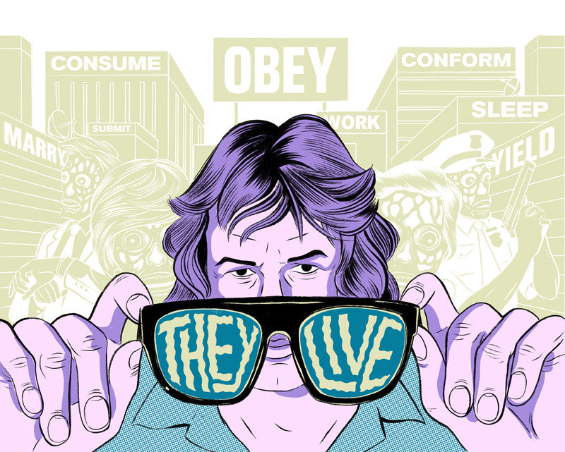 They Live! Glow-in-the-Dark Poster
