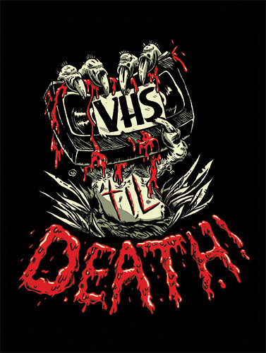 VHS 'Til Death Sticker
