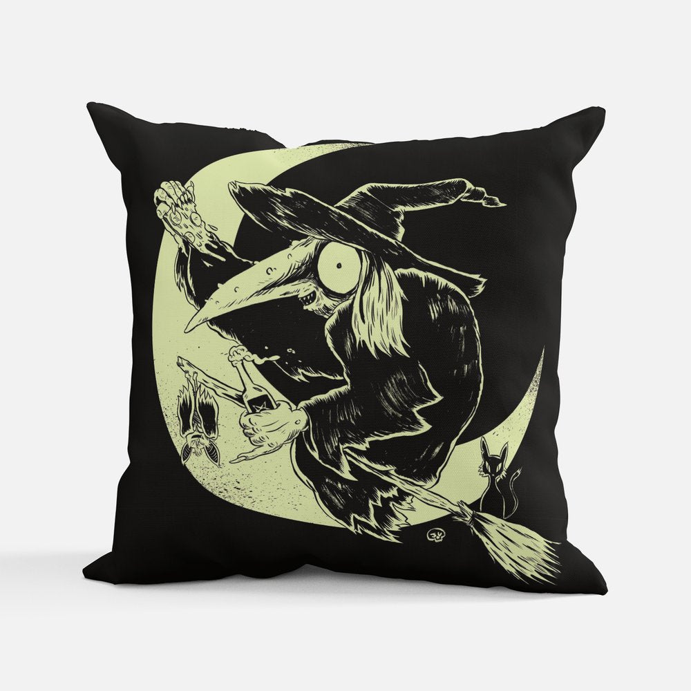 Pizza Witch Pillow