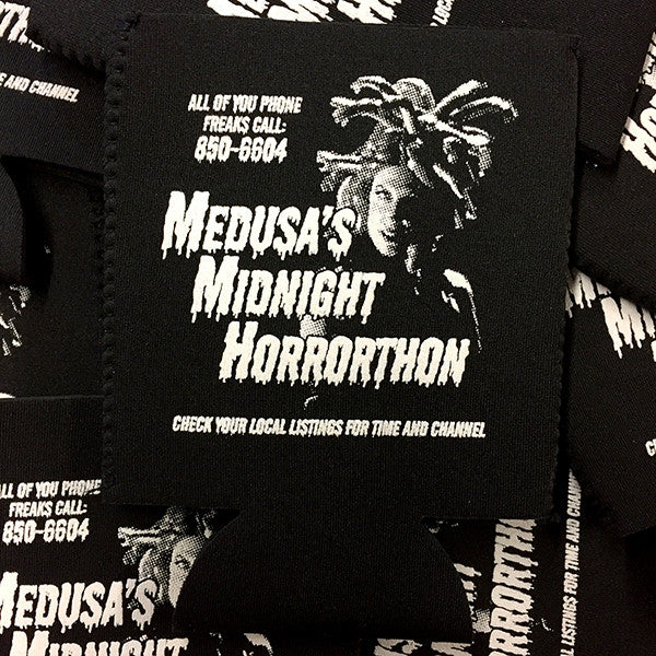 Medusa's Midnight Horrorthon Koozie
