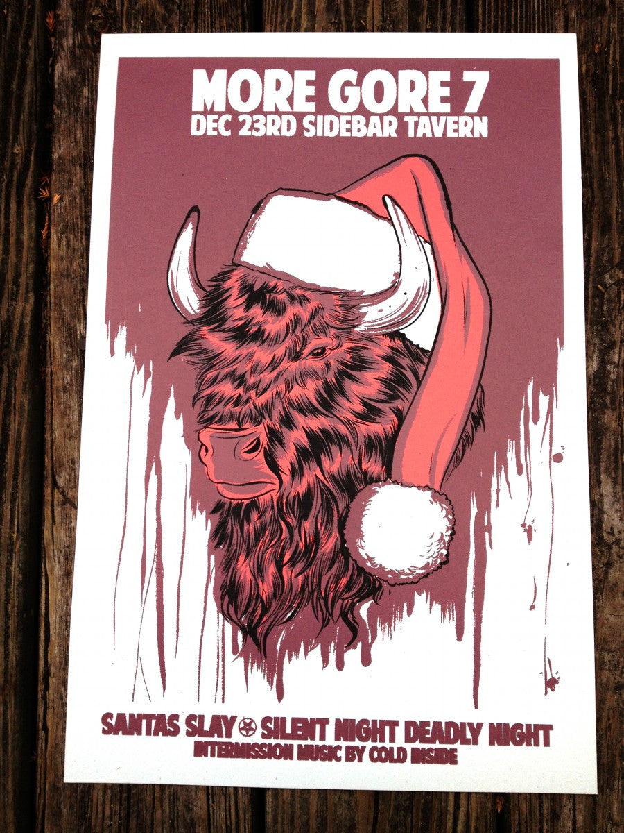 Santa's Slay - Silent Night Deadly Night Screen Printed Poster