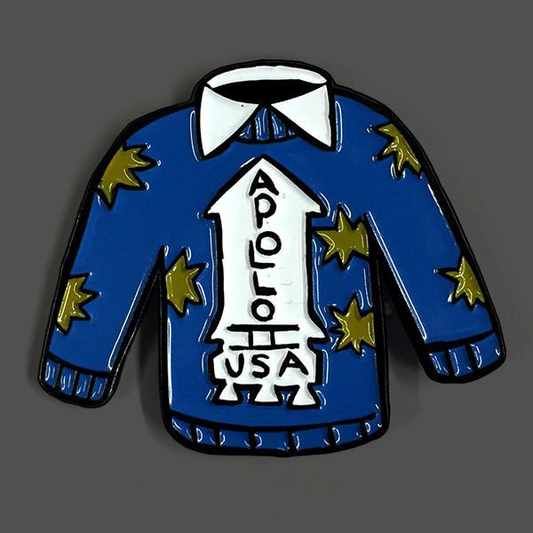 Apollo 11 Sweater Enamel Pin