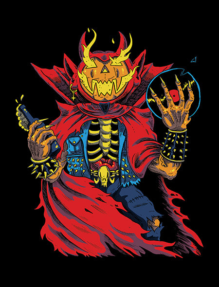 Heavy Halloween Hell Sticker