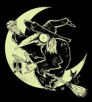 Glow-In-The-Dark Pizza Witch
