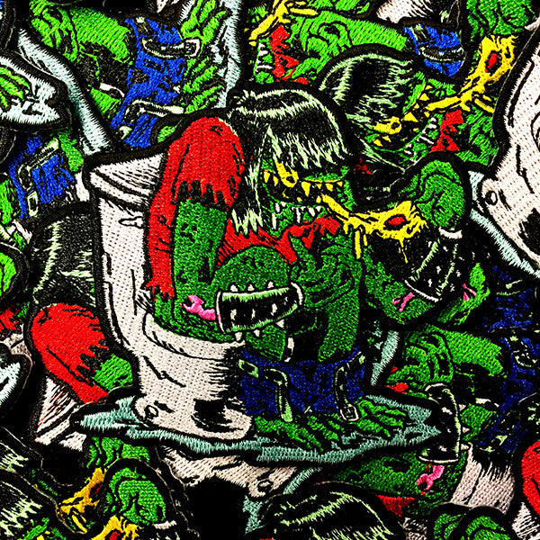 Toilet Humor Embroidered Patch