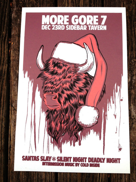 Santa's Slay - Silent Night Deadly Night Screen Printed Poster
